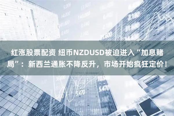 红涨股票配资 纽币NZDUSD被迫进入“加息赌局”：新西兰通胀不降反升，市场开始疯狂定价！