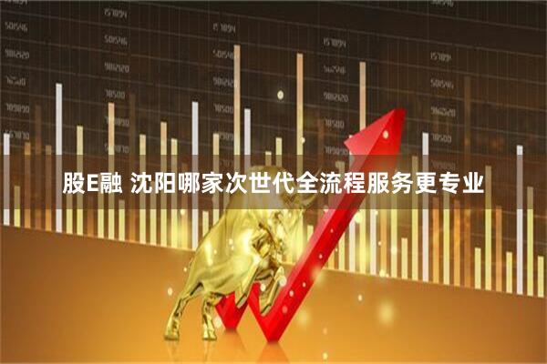 股E融 沈阳哪家次世代全流程服务更专业